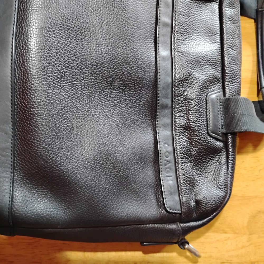 Coach Heritage Signature Small Messenger Bag - Picture 2 of 6